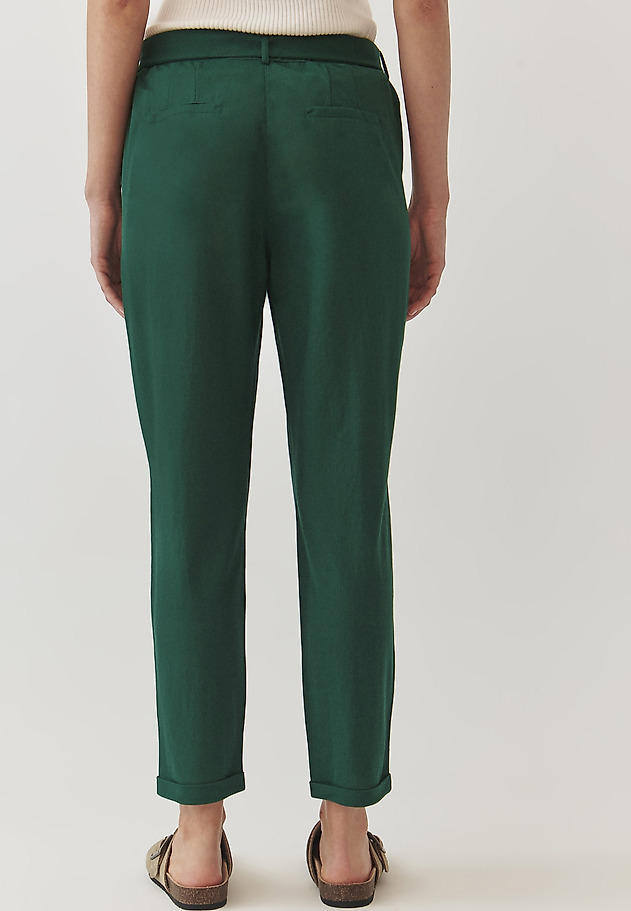 LADIES’ PANTS WITH ELASTIC AROUND THE WAIST - ZAMIRIA LADIES’ PANTS WITH ELASTIC AROUND THE WAIST - ZAMIRIA ZIELONY 3