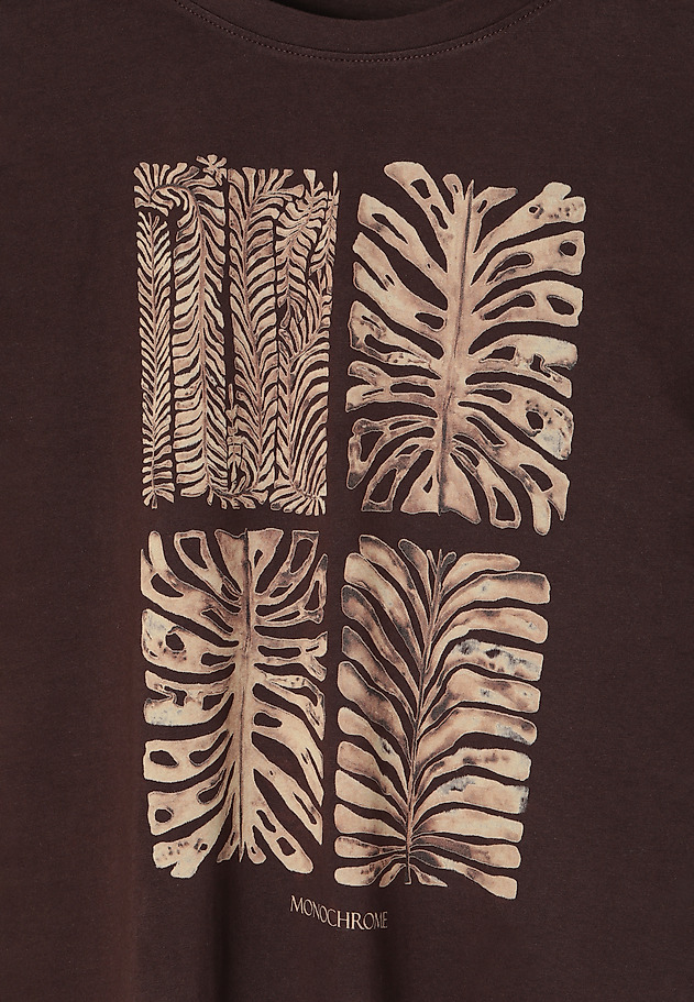T-SHIRT DAMSKI LIKE T-SHIRT DAMSKI LIKE BRĄZOWY 6