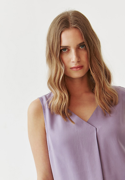 LADIES’ SLEEVELESS BLOUSE - KALIA LADIES’ SLEEVELESS BLOUSE - KALIA
