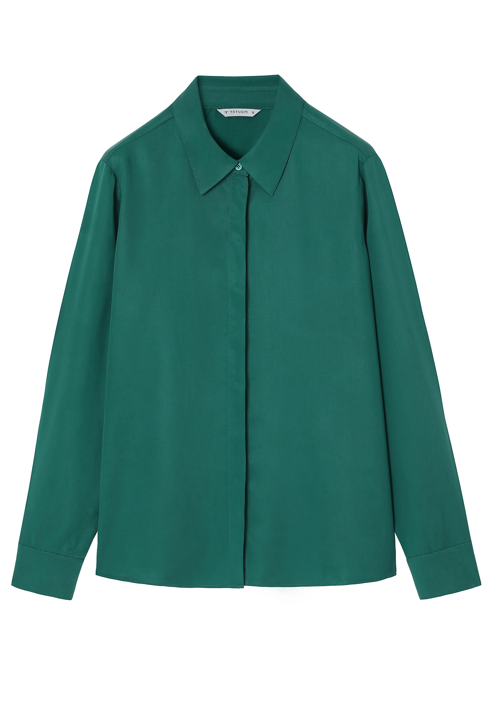 CAMASĂ CLASICĂ DIN LYOCELL - NIKALI CAMASĂ CLASICĂ DIN LYOCELL - NIKALI VERDE 113288