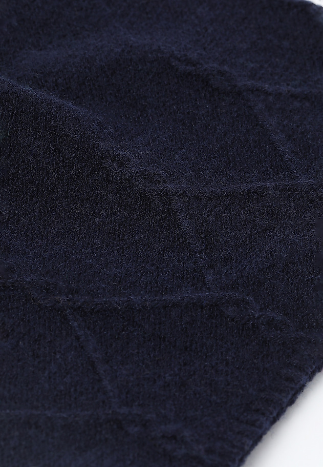 LADIES' KNITTED BEANIE JUDYLA LADIES' KNITTED BEANIE JUDYLA NAVY BLUE 3