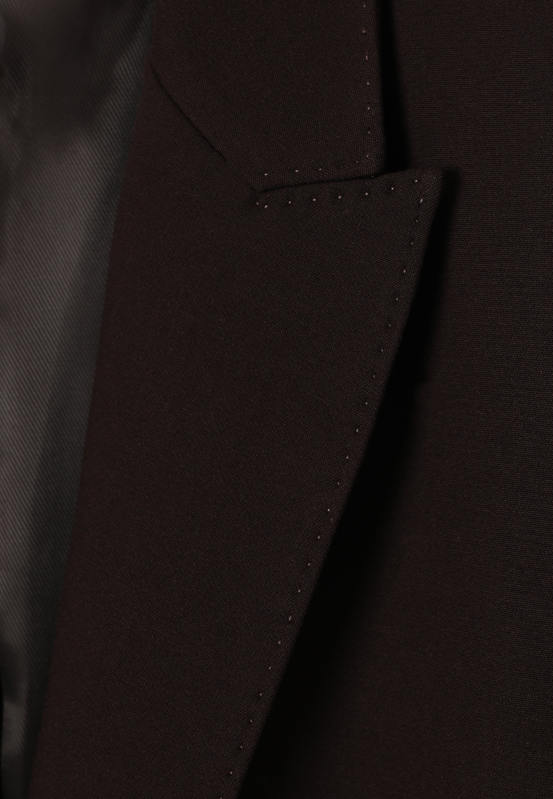 TAILORED JACKET IN DARK CHOCOLATE BROWN - KAREMA 4 RJAVA 2