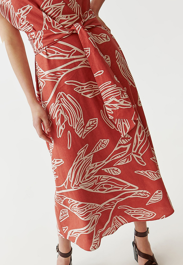 LADIES’ DRESS IN FLORAL PRINT - NESSA LADIES’ DRESS IN FLORAL PRINT - NESSA MULTIKOLOR 4