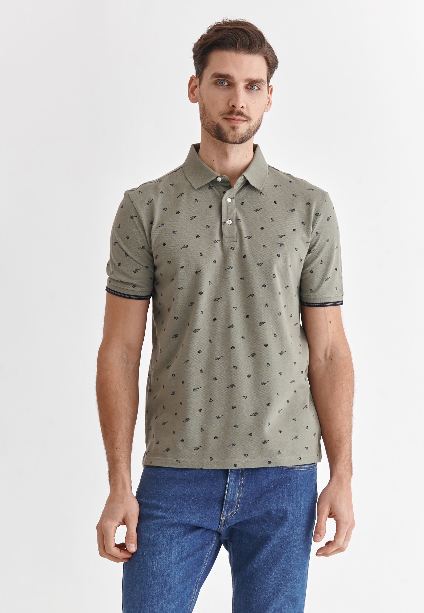 MĘSKA KOSZULKA POLO Z BAWEŁNY JAY 9