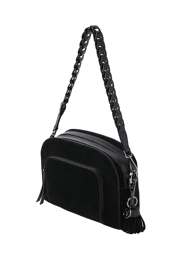 NATURAL LEATHER BAG — LARYSSA NATURAL LEATHER BAG — LARYSSA BLACK 3