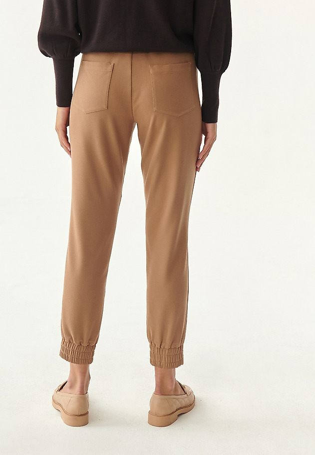 COMFORTABLE LADIES' TROUSERS WIKORA 1 COMFORTABLE LADIES' TROUSERS WIKORA 1 BEIGE 2