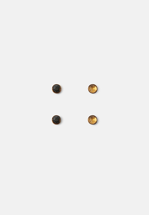 TATUUM TREASURES: LADIES' GOLD PLATED EARRINGS DUA TATUUM TREASURES: LADIES' GOLD PLATED EARRINGS DUA YELLOW 3