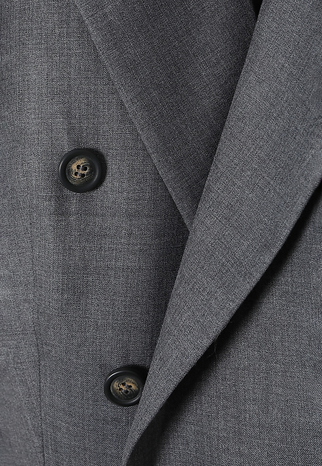 LADIES’ OVERSIZED DOUBLE-BREASTED BLAZER WITH DECORATIVE LAPELS - ERME LADIES’ OVERSIZED DOUBLE-BREASTED BLAZER WITH DECORATIVE LAPELS - ERME SZARY 9