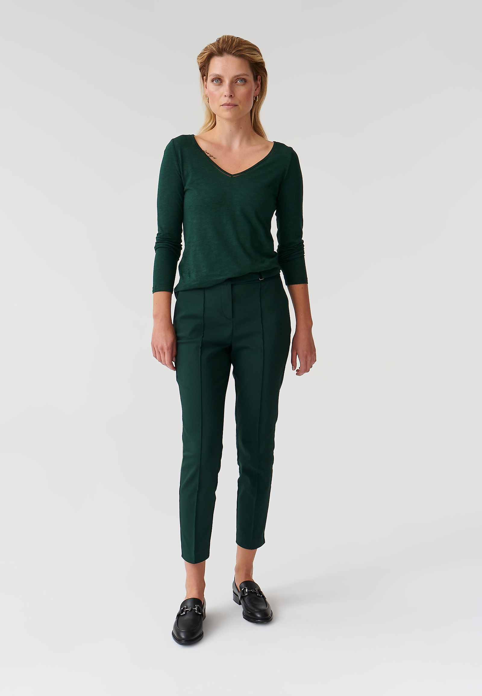 LADIES’ LONG-SLEEVED BLOUSE SORINELA LADIES’ LONG-SLEEVED BLOUSE SORINELA GREEN 90349