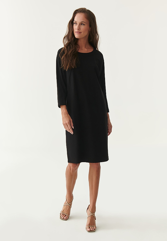 KNITTED OVERSIZED DRESS WODINI KNITTED OVERSIZED DRESS WODINI BLACK 4