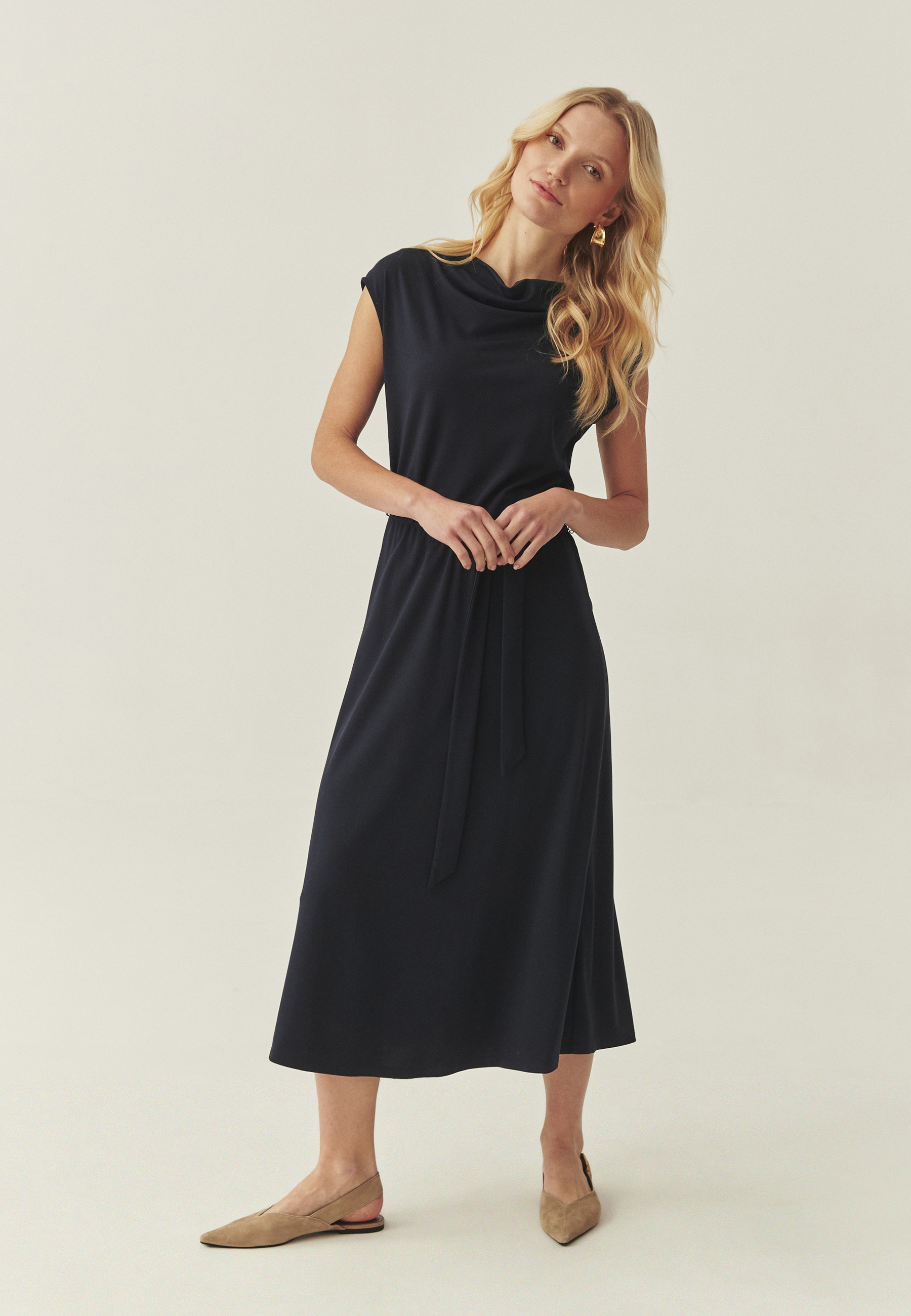 ROCHIE MIDI TRICOTATĂ - AVI BLEUMARIN 2