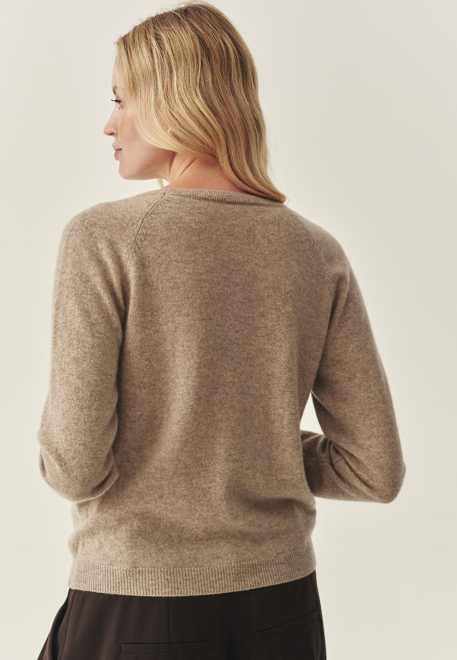 JUMPER DIN CAȘMIR - PRESLEY JUMPER DIN CAȘMIR - PRESLEY BEJ 117454