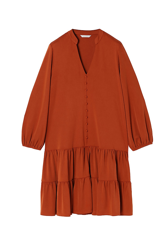 LADIES' KNITTED DRESS KENISA 1 LADIES' KNITTED DRESS KENISA 1 POMARAŃCZOWY 6