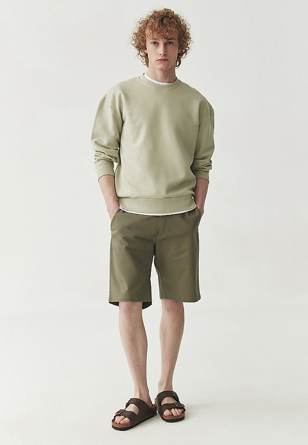 MEN'S COTTON SWEATSHIRT - INIGO MEN'S COTTON SWEATSHIRT - INIGO ZIELONY 5