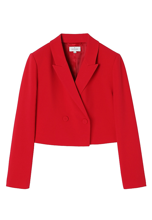 SHORT BLAZER — RENETAKIA SHORT BLAZER — RENETAKIA CZERWONY 9