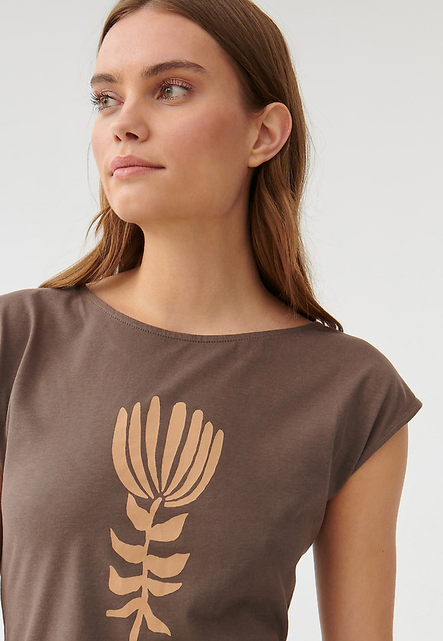 LADIES' T-SHIRT AMANDA 4 LADIES' T-SHIRT AMANDA 4 BROWN 1