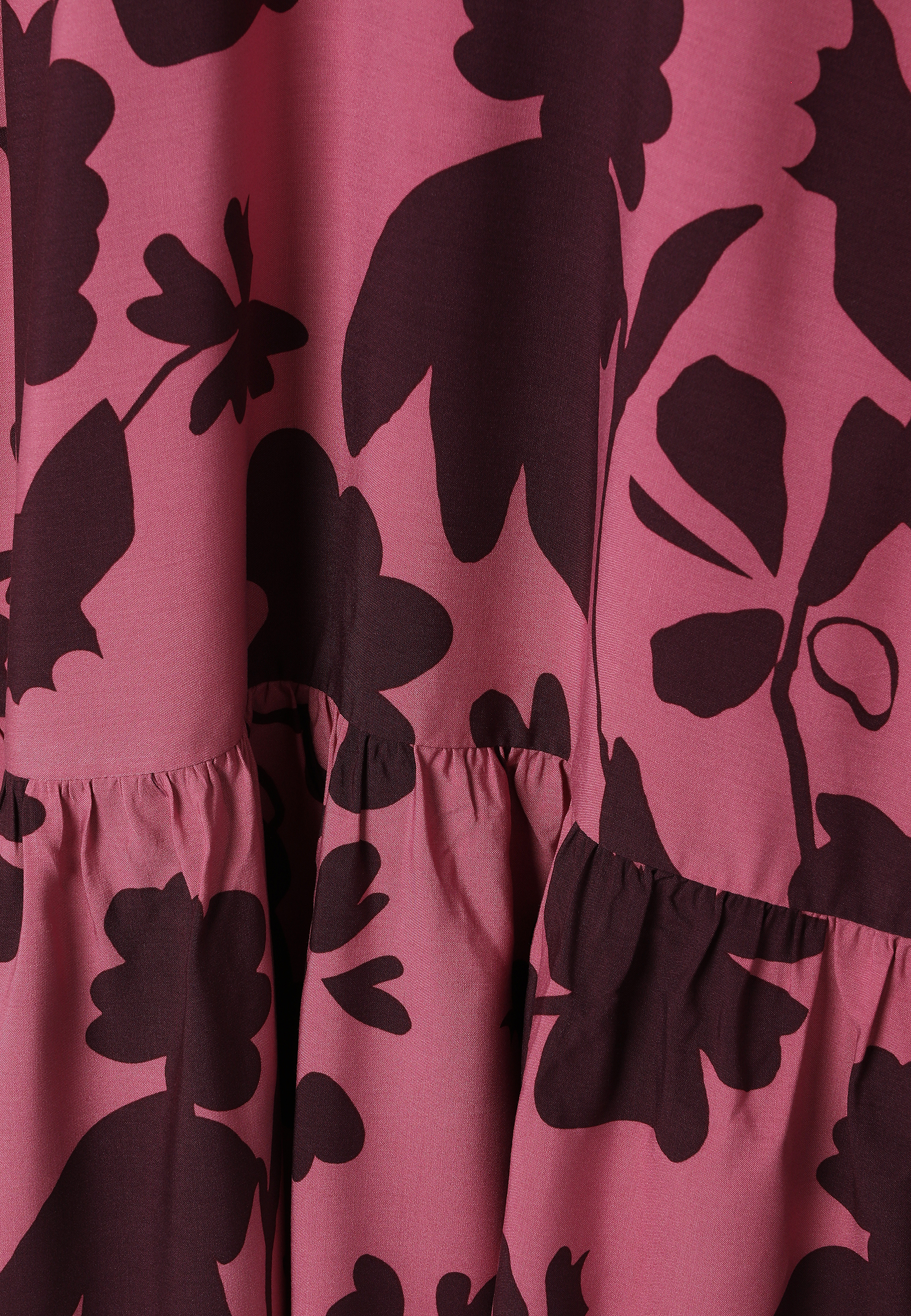 WZORZYSTA SUKIENKA Z WISKOZY LENZING™ ECOVERO™ - TATINA MULTIKOLOR 2