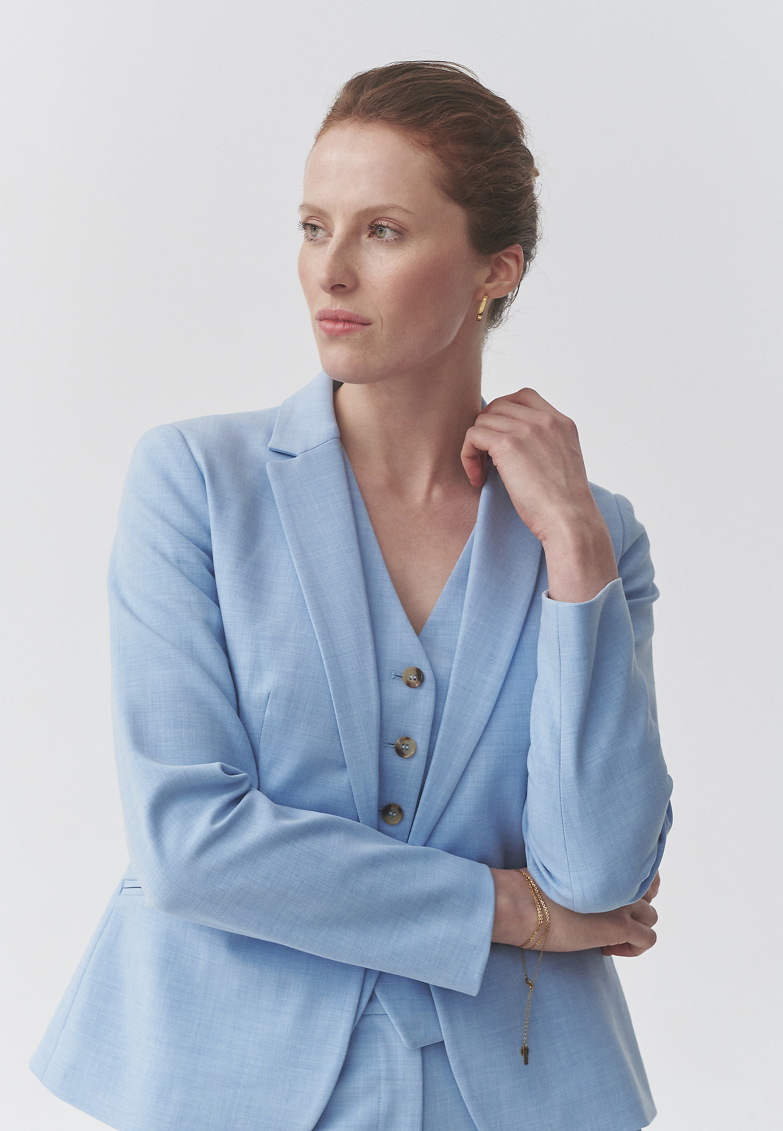KIBŐVÍTETT BLAZER - REMA KIBŐVÍTETT BLAZER - REMA KÉK 106533