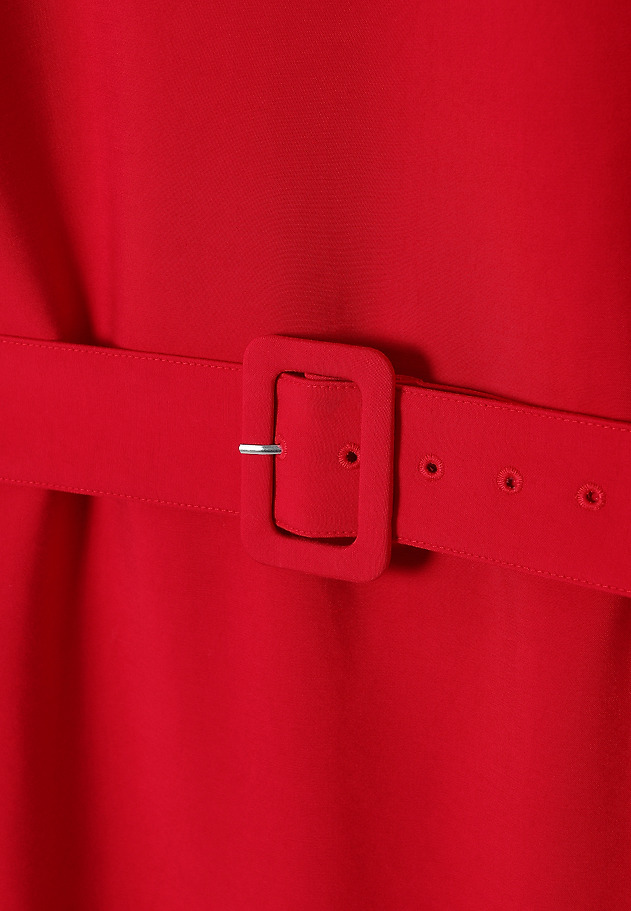 KRÁTKE ŠATY S OPASKOM - KEARA CZ KRÁTKE ŠATY S OPASKOM - KEARA CZ ČERVENÁ 8