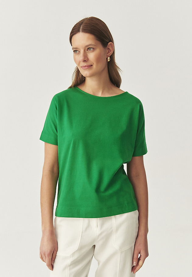 COTTON T-SHIRT - LALI 3 COTTON T-SHIRT - LALI 3 ZIELONY 2