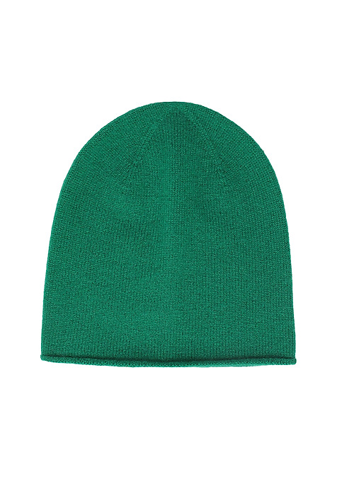 DÁMSKÁ VLNĚNÁ ČEPICE – ADERA 1 ZELENÁ 2
