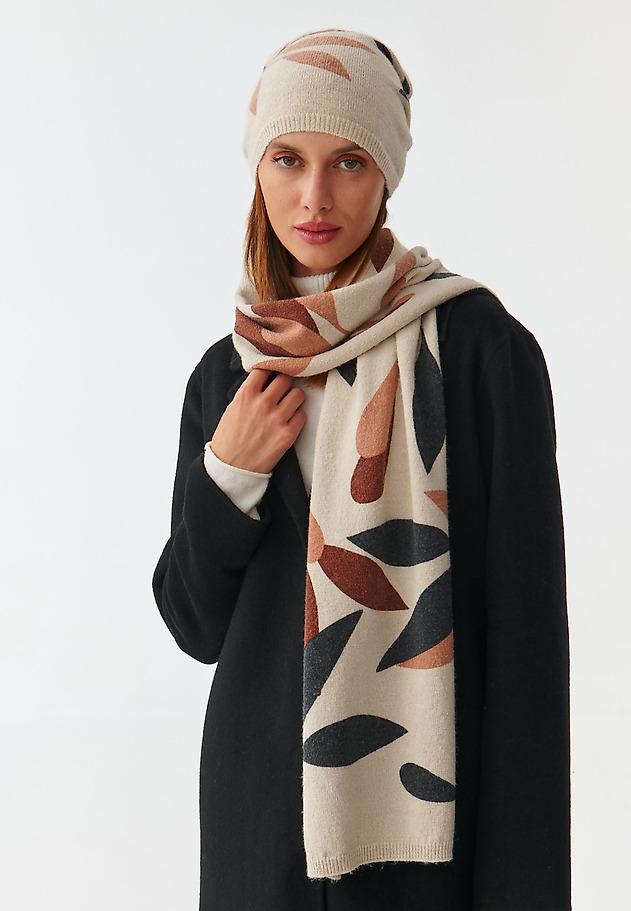 LADIES' BEIGE SCARF FEGAN 1 LADIES' BEIGE SCARF FEGAN 1 MULTICOLOR 1