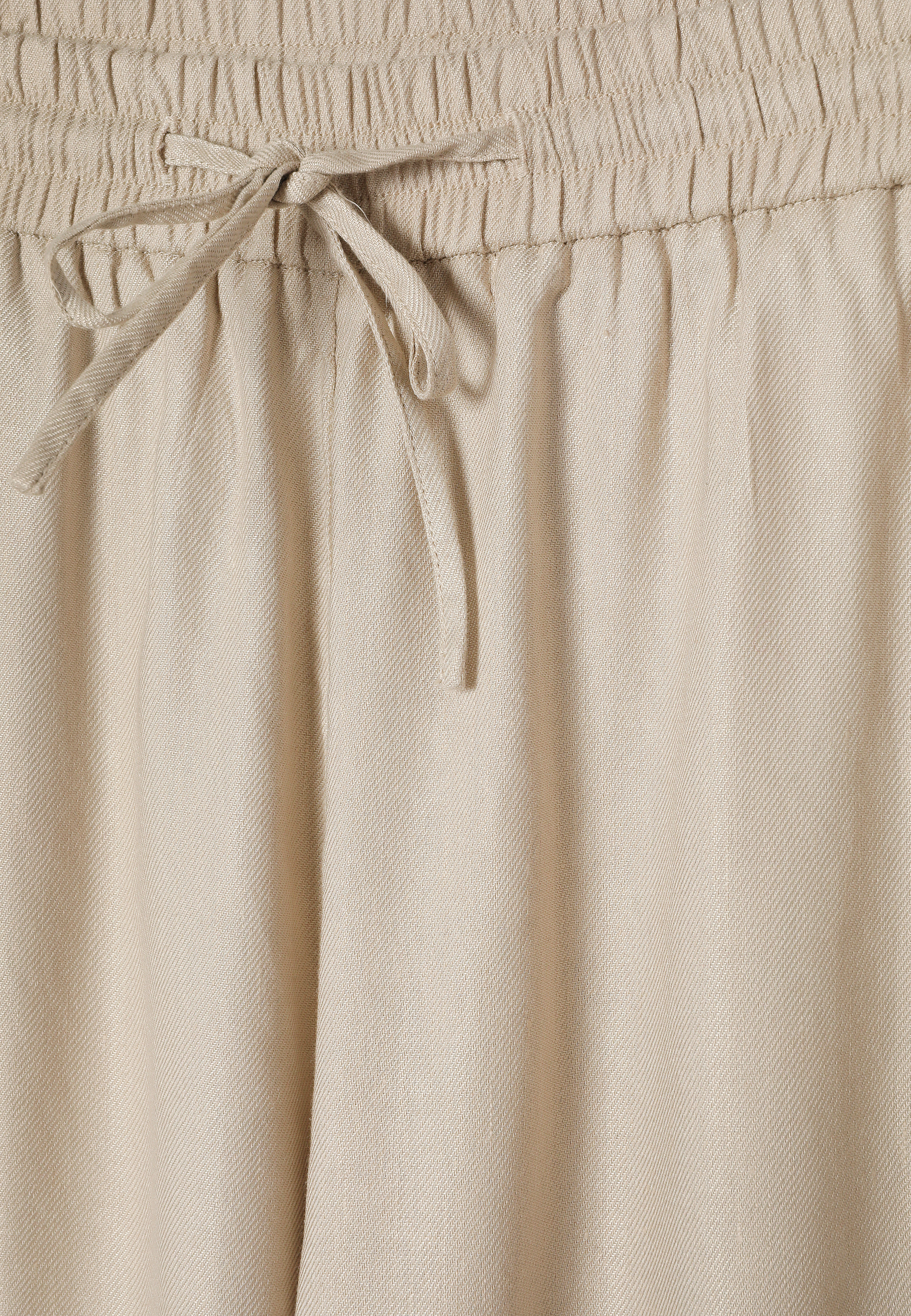 PANTALONI DIN ȚESĂTURĂ, CU CRAC LARG - REJNA 1 BEJ 2