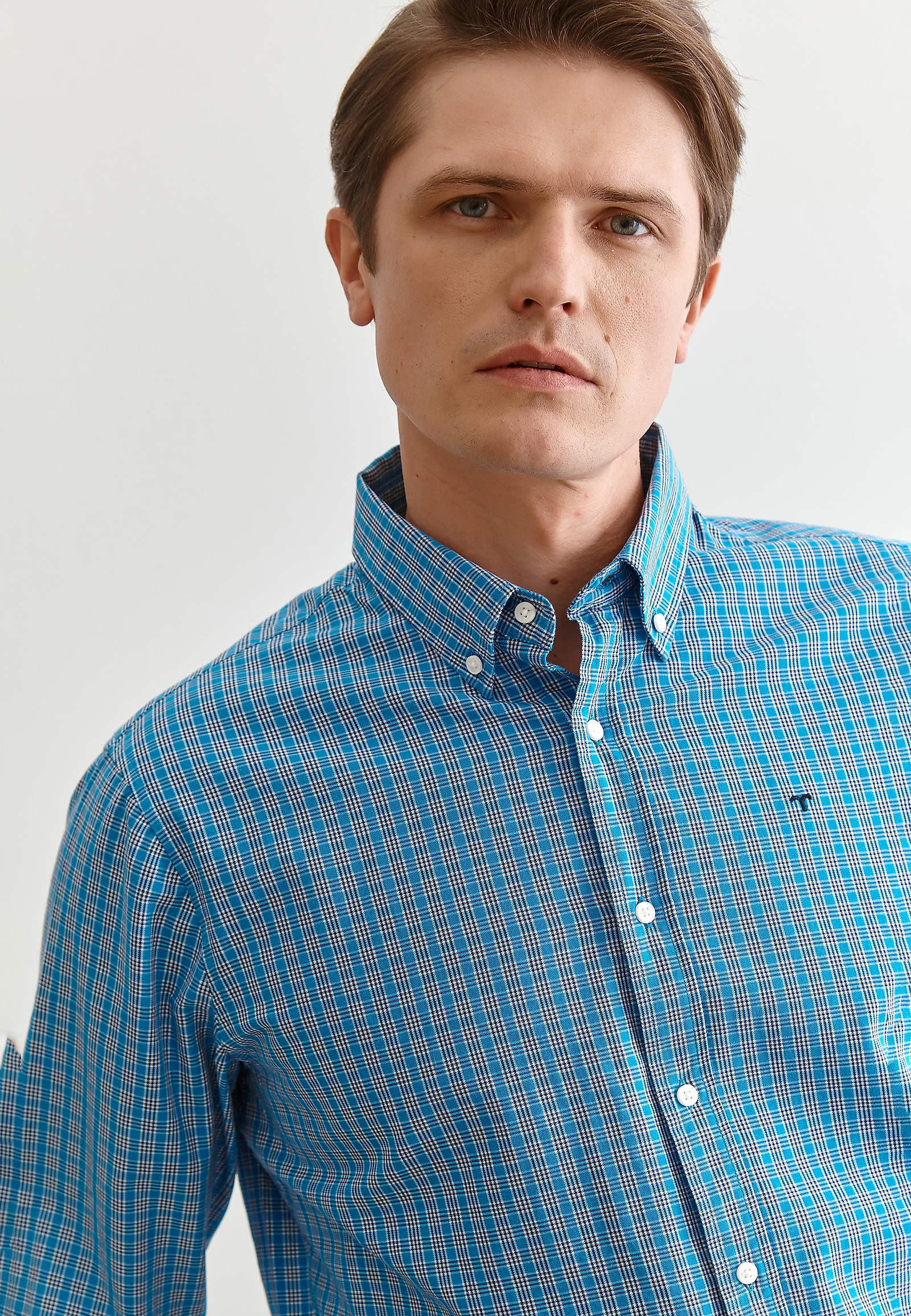 pánska košeľa dlhý rukáv FILIP 1 CLASSIC pánska košeľa dlhý rukáv FILIP 1 CLASSIC MODRÁ 75583