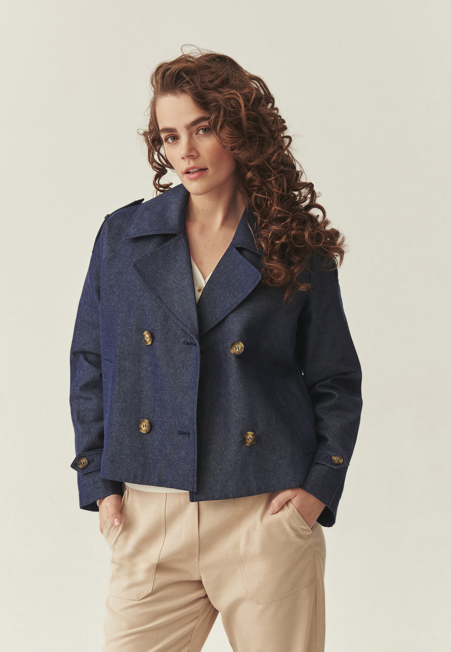 GEACĂ DIN DENIM - SERKENI BLEUMARIN 2