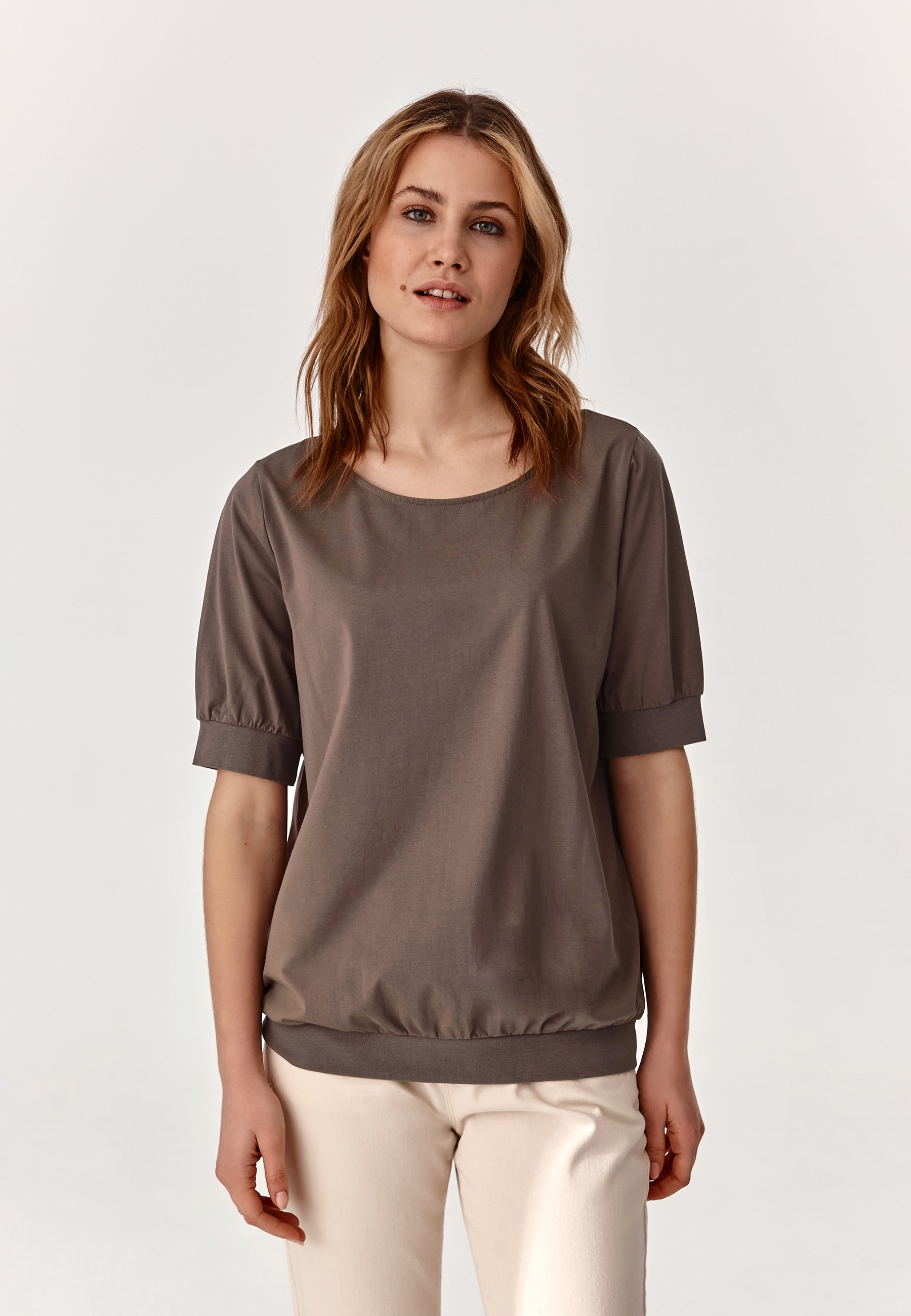 BLUZKA DAMSKA DZIANINOWA OKTA