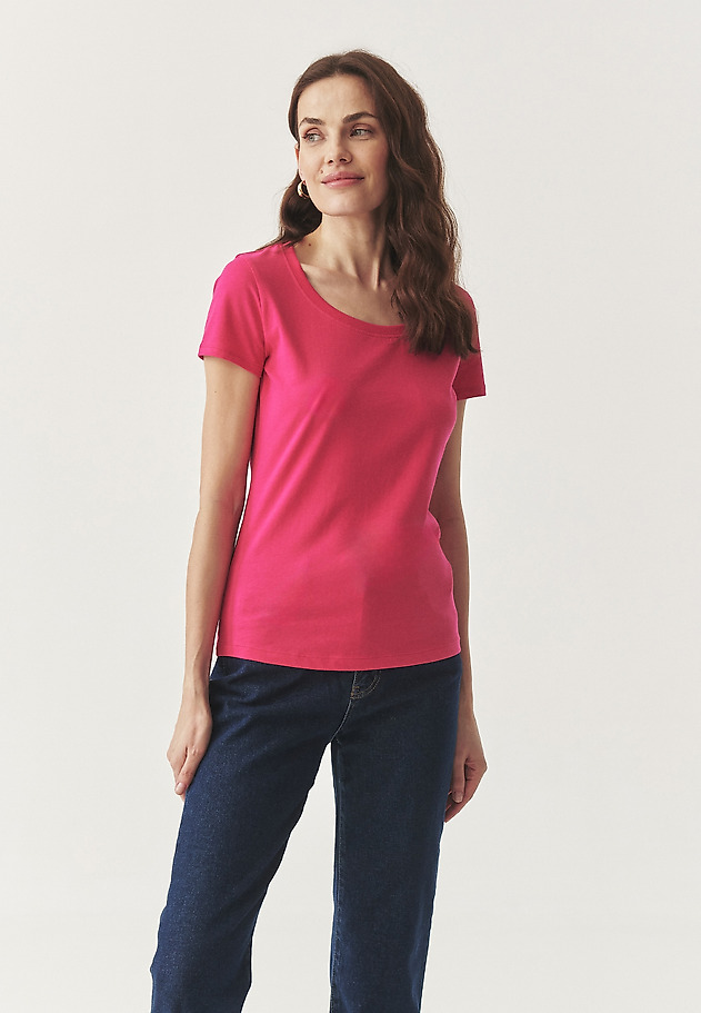 COTTON T-SHIRT - ANTONIA COTTON T-SHIRT - ANTONIA RÓŻOWY 2