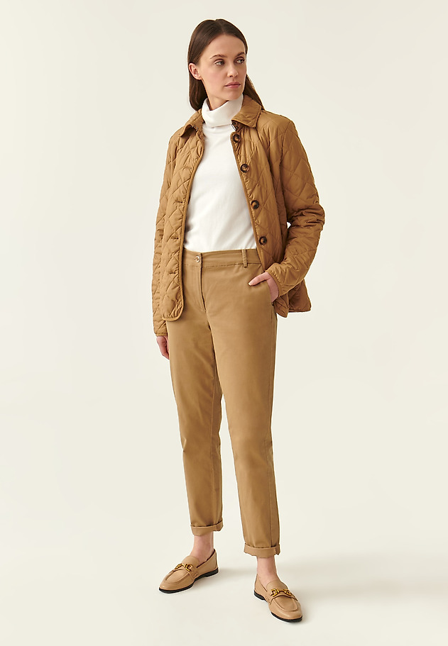 PANTALONI CHINOS DE DAMĂ MISA PANTALONI CHINOS DE DAMĂ MISA BEJ 1