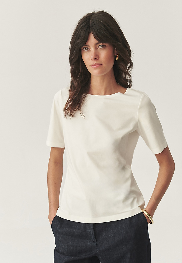 CLASSIC COTTON BLOUSE - MIKAJO CLASSIC COTTON BLOUSE - MIKAJO ECRU 2