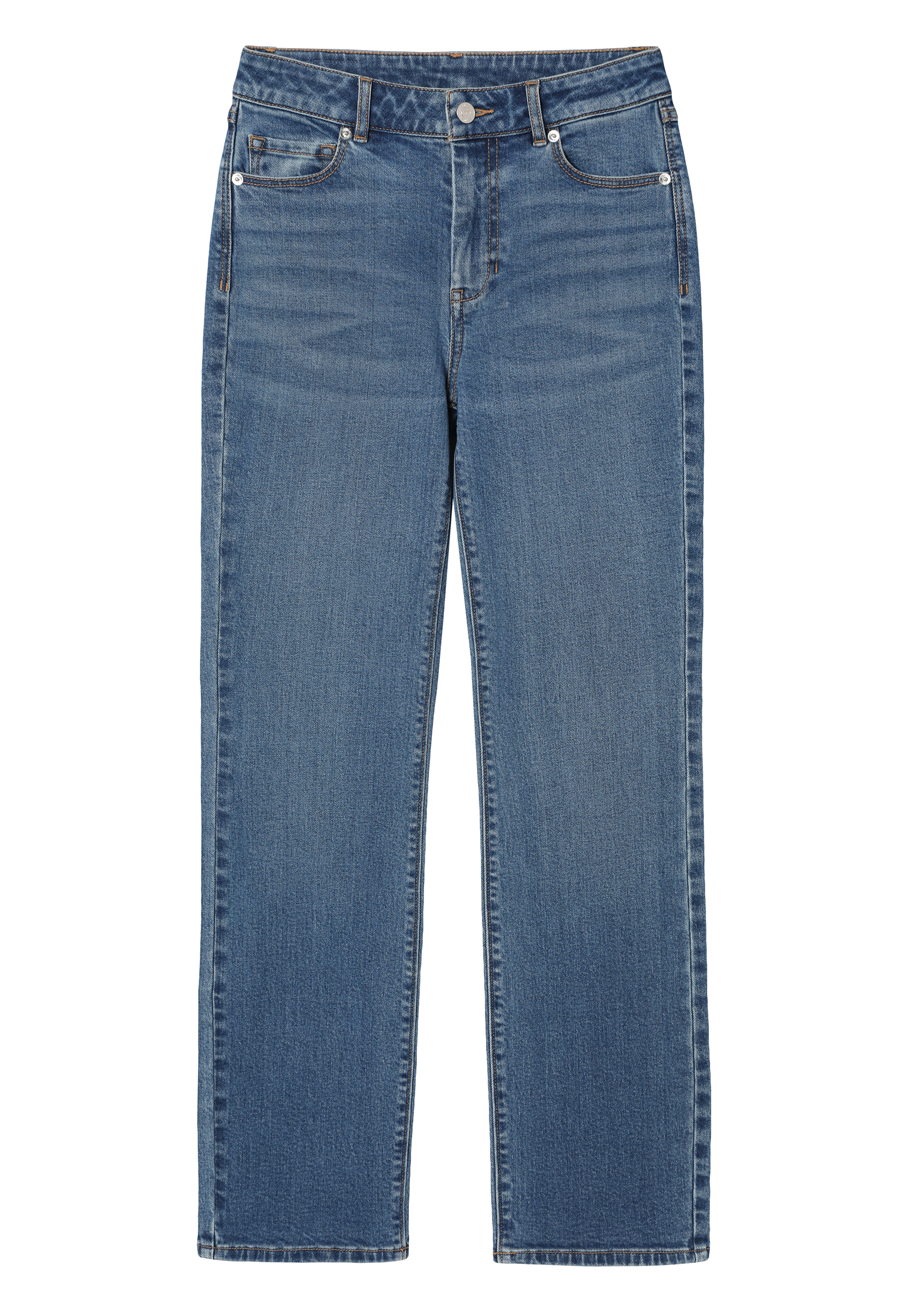 DENIMOWE SPODNIE Z PROSTĄ NOGAWKĄ - KATA 1 GRANATOWY 2