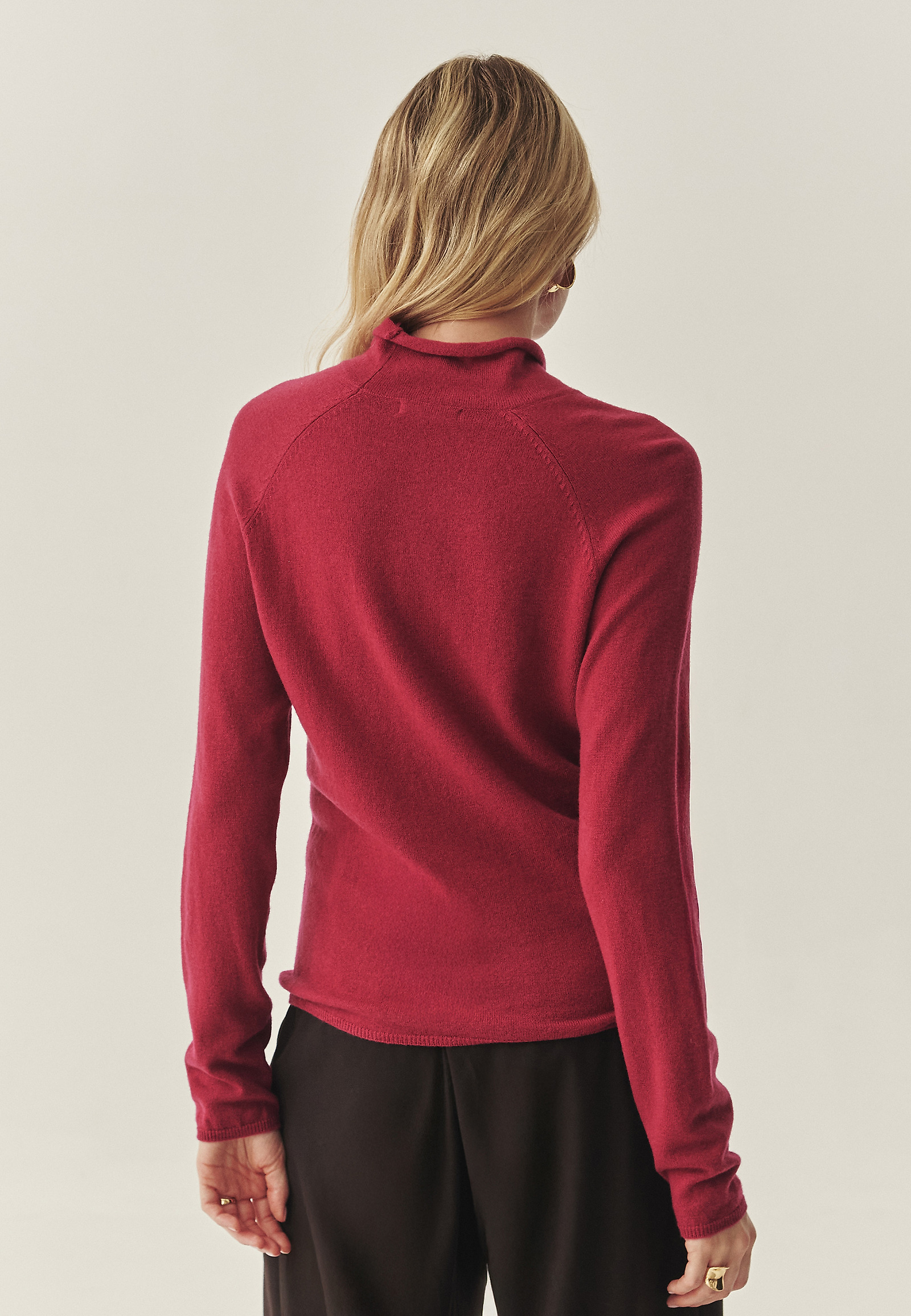 MULESING-FREE WOOL GOLF - MONROE MULESING-FREE WOOL GOLF - MONROE RED 117443