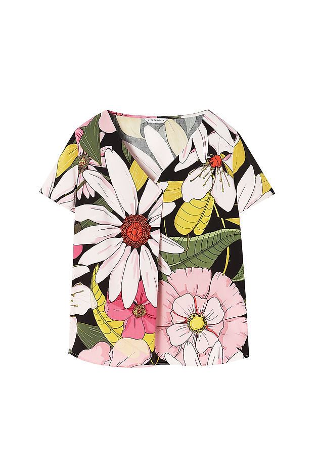 BLUZĂ DE DAMĂ, CU FLORI KALIA BLUZĂ DE DAMĂ, CU FLORI KALIA MULTICOLOR 4
