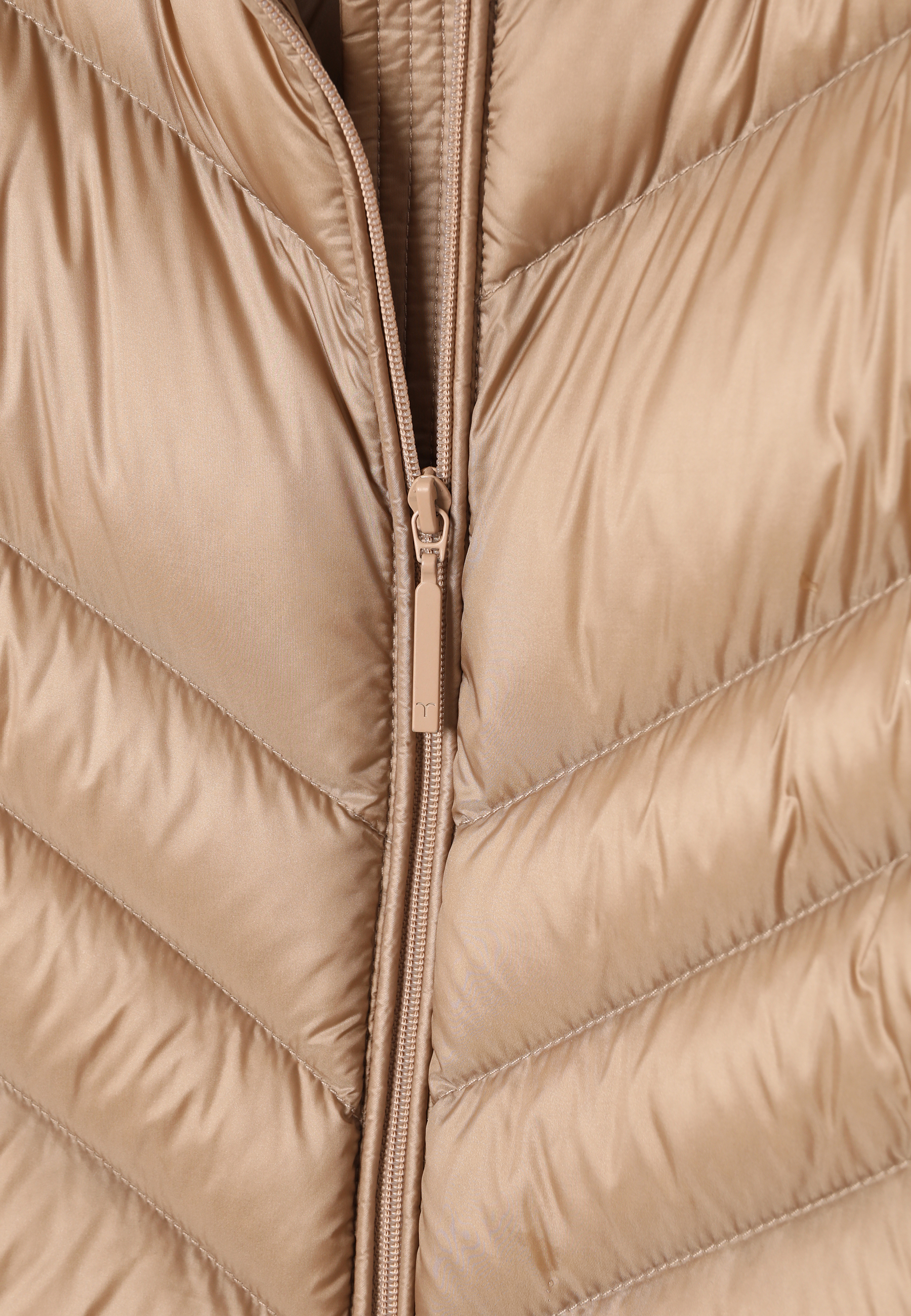 PUCHOWA KURTKA Z KAPTUREM - ATIKA BEŻOWY 2