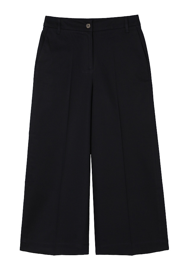 WIDE MODAL TROUSERS -NAKO WIDE MODAL TROUSERS -NAKO GRANATOWY 4