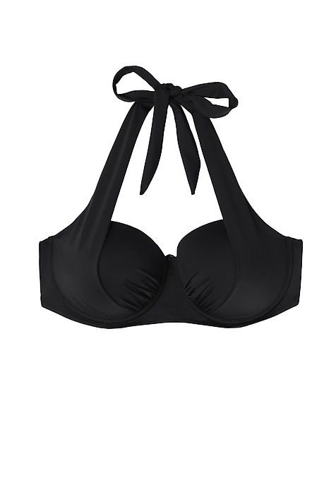 KÖTÖS NYAKÚ BIKINI FELSŐ DORIA 1 FEKETE 2