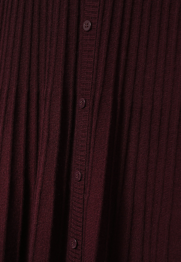 FLARED MIDI DRESS WITH WOOL - NITANA FLARED MIDI DRESS WITH WOOL - NITANA RED 7
