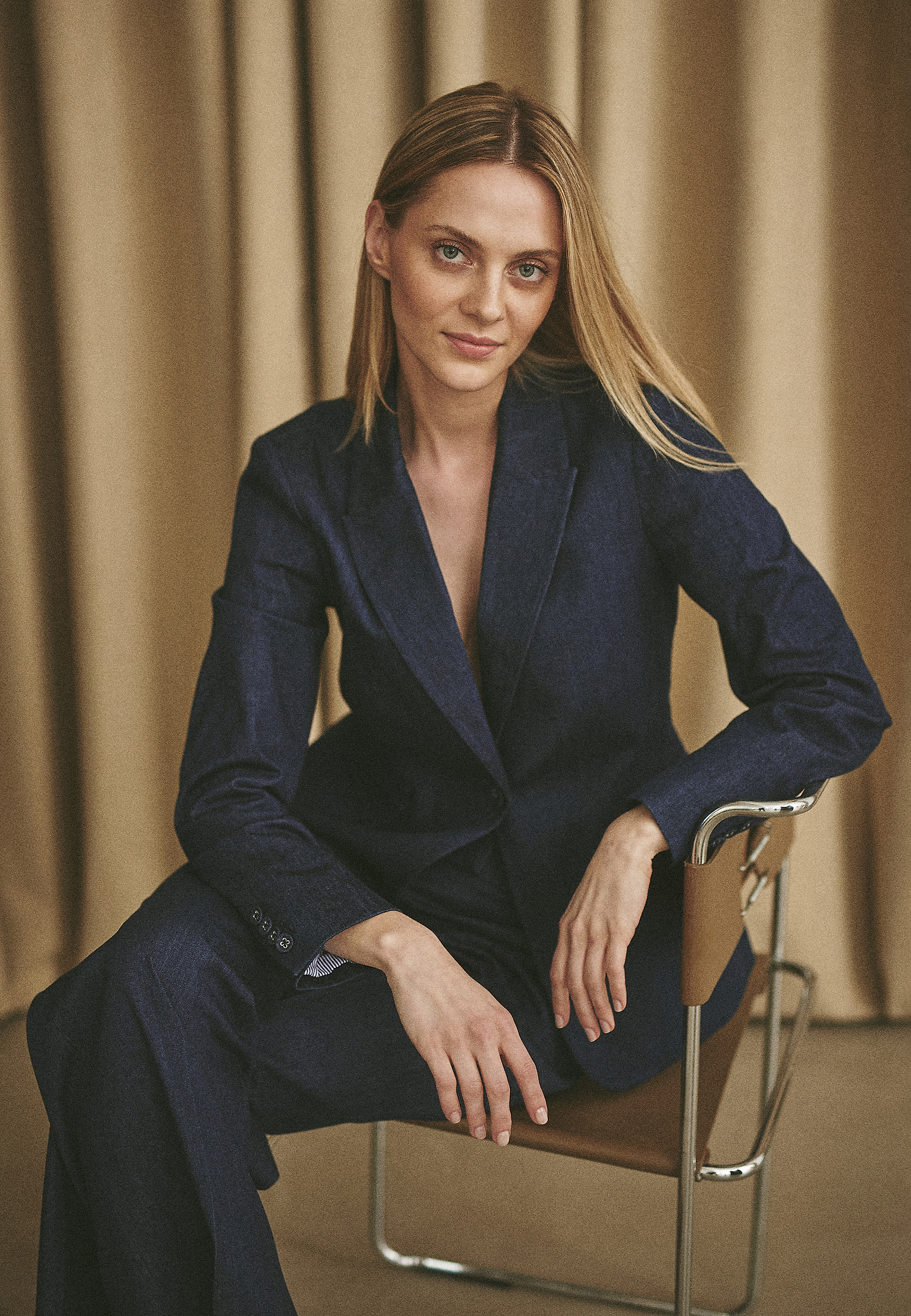 JACHETĂ DIN DENIM CU TALIE - LAMIA JACHETĂ DIN DENIM CU TALIE - LAMIA ALBASTRU 114921