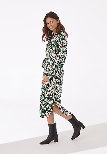 KVĚTOVANÉ MIDI ŠATY LISO KVĚTOVANÉ MIDI ŠATY LISO