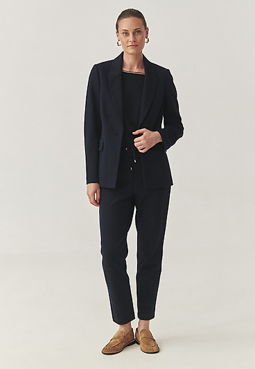 KNITTED TROUSERS WITH ELASTIC WAIST - LILOTI KNITTED TROUSERS WITH ELASTIC WAIST - LILOTI