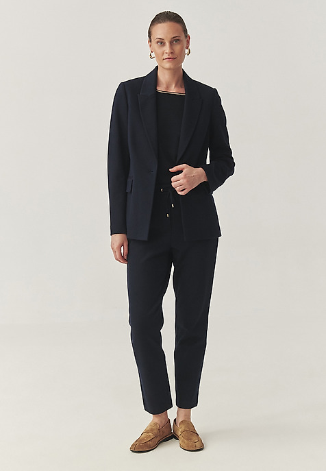 KNITTED TROUSERS WITH ELASTIC WAIST - LILOTI KNITTED TROUSERS WITH ELASTIC WAIST - LILOTI