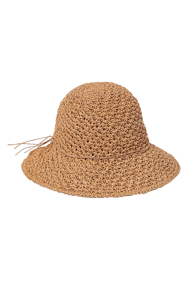 PLAID HAT - WOKIA 1 PLAID HAT - WOKIA 1 BEŻOWY 3