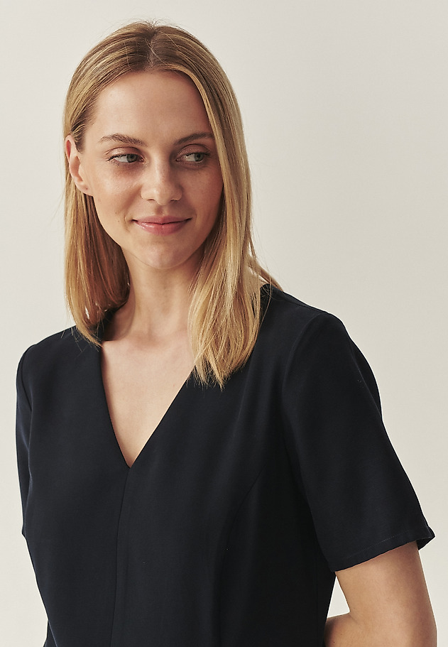 ROCHIE SCURTĂ DIN VISCOZĂ - PETRI CZ ROCHIE SCURTĂ DIN VISCOZĂ - PETRI CZ BLEUMARIN 4