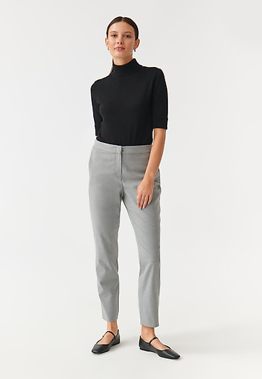 DÁMSKÉ PLÁTĚNÉ KALHOTY UPNUTÉHO STŘIHU OLIA DÁMSKÉ PLÁTĚNÉ KALHOTY UPNUTÉHO STŘIHU OLIA