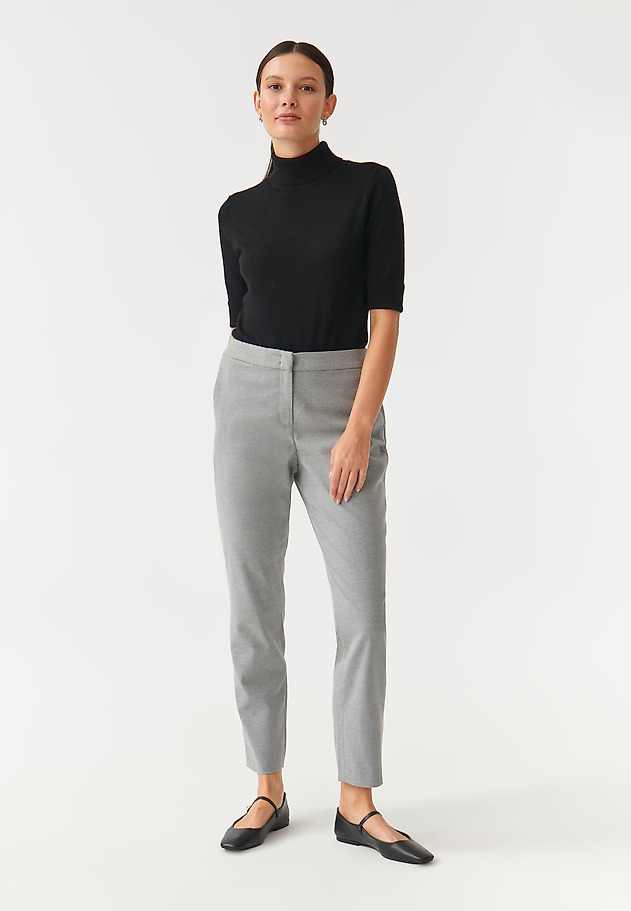 LADIES’ FITTED TROUSERS OLIA LADIES’ FITTED TROUSERS OLIA GREY 1