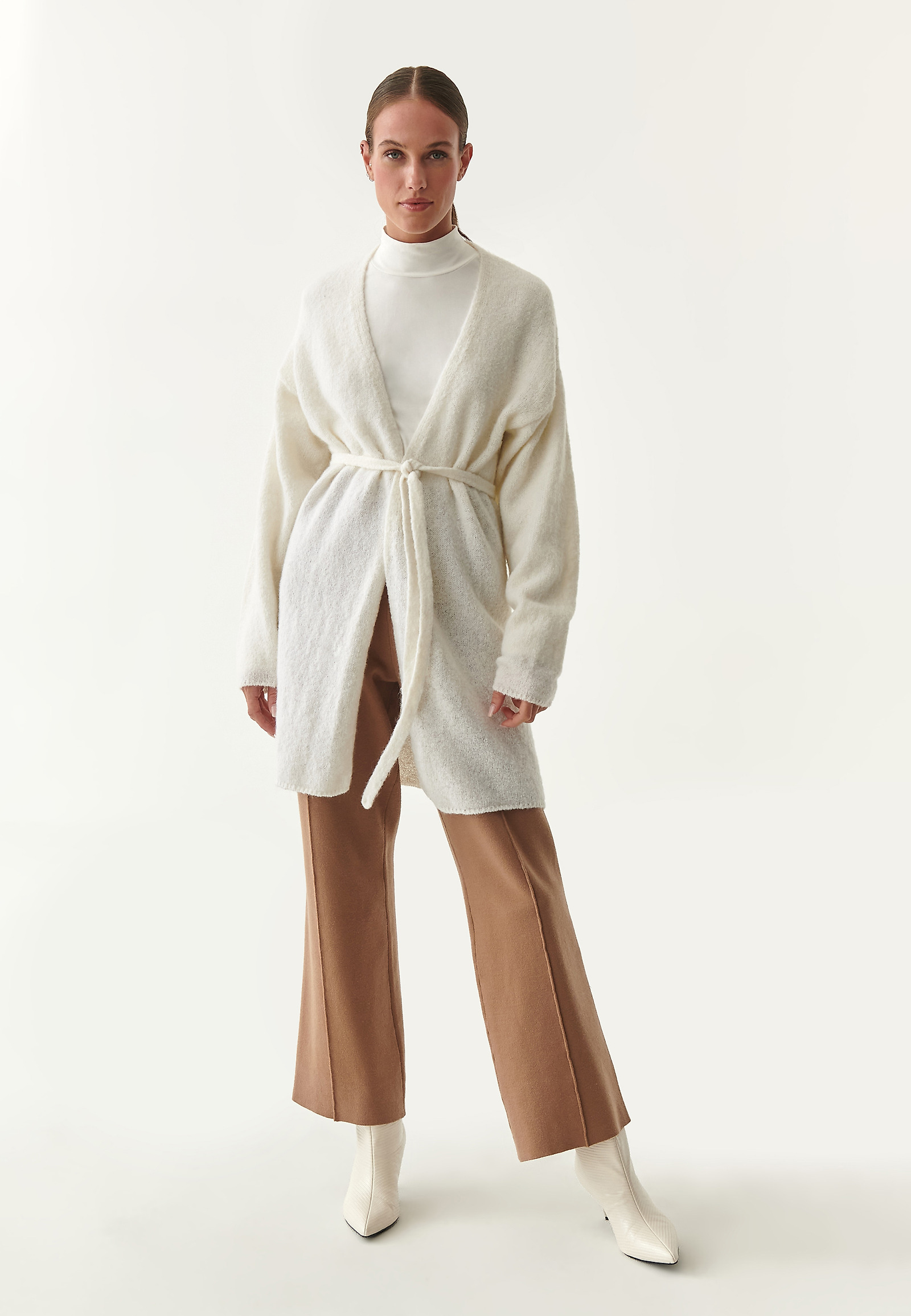 LADIES' WARM CARDIGAN KLARISA LADIES' WARM CARDIGAN KLARISA ECRU 84685