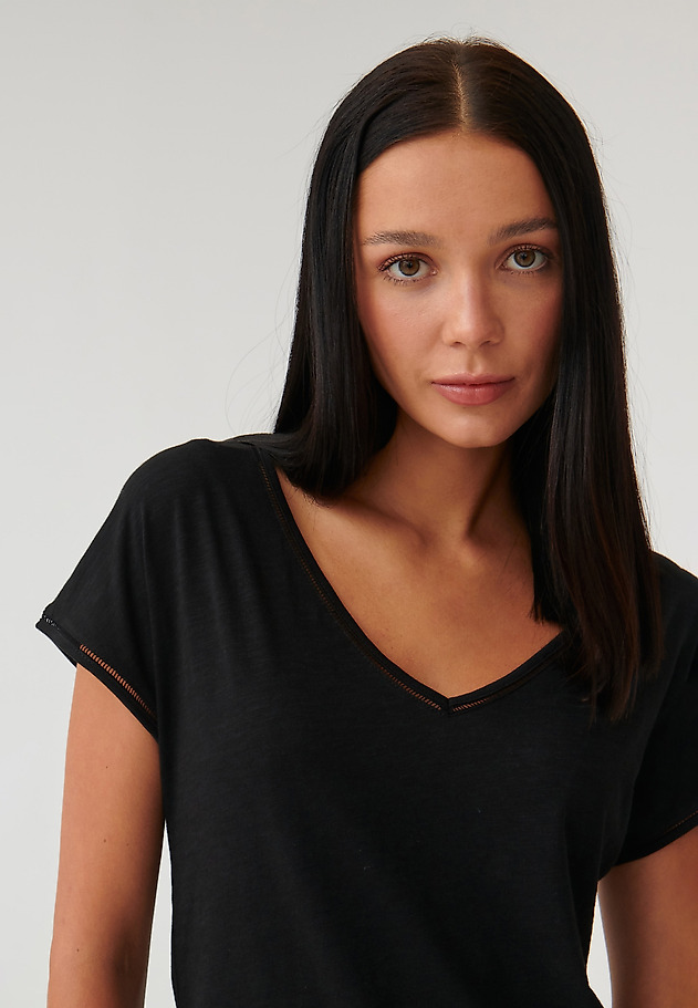 LADIES’ SHORT-SLEEVED BLOUSE SORINI LADIES’ SHORT-SLEEVED BLOUSE SORINI BLACK 1